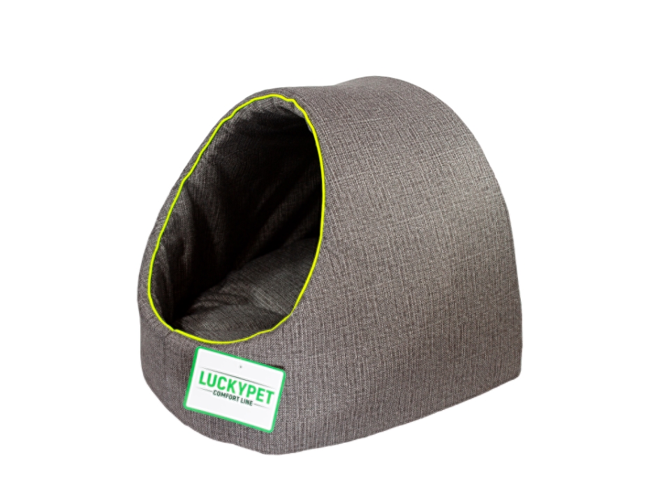 

Будка №1 для собак и котов Алиса Cерая Lucky Pet 36х37х32 см Lucky Pet BGL-LP-105