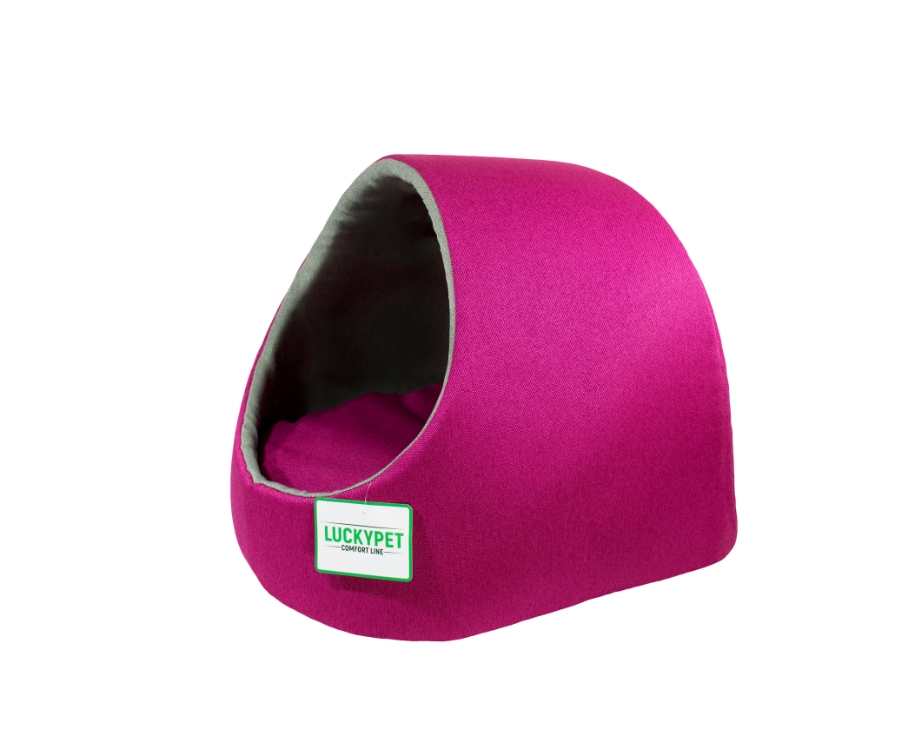 

Будка №1 для собак и котов Руди Фуксия Lucky Pet 36х37х32 см Lucky Pet BGL-LP-153