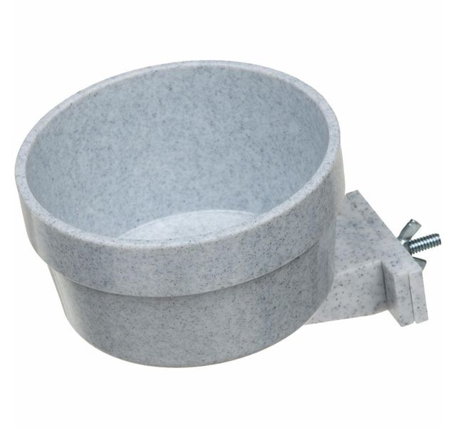 

КРОК (Crock) кормушка с креплением в клетку, пластик 550 мл Savik BGL-ZB-01290