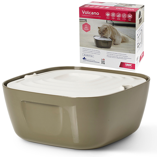 

Автоматический фонтан поилка для собак и котов, 2,5л ВУЛКАН Savic Volcano Drinking Fountain 2,5 л Savik BGL-SA-74