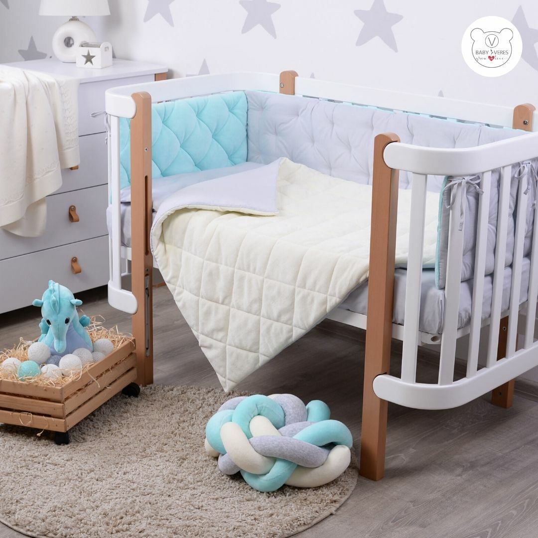 

Постельный комплект в кроватку Baby Veres Velour Mi-Mi 5 единиц