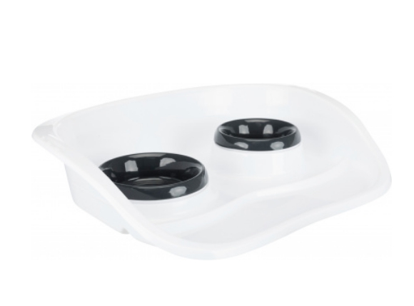 

Миски пластиковые на поддоне Plastic Dinner-Set Trixie BGL-TX-571