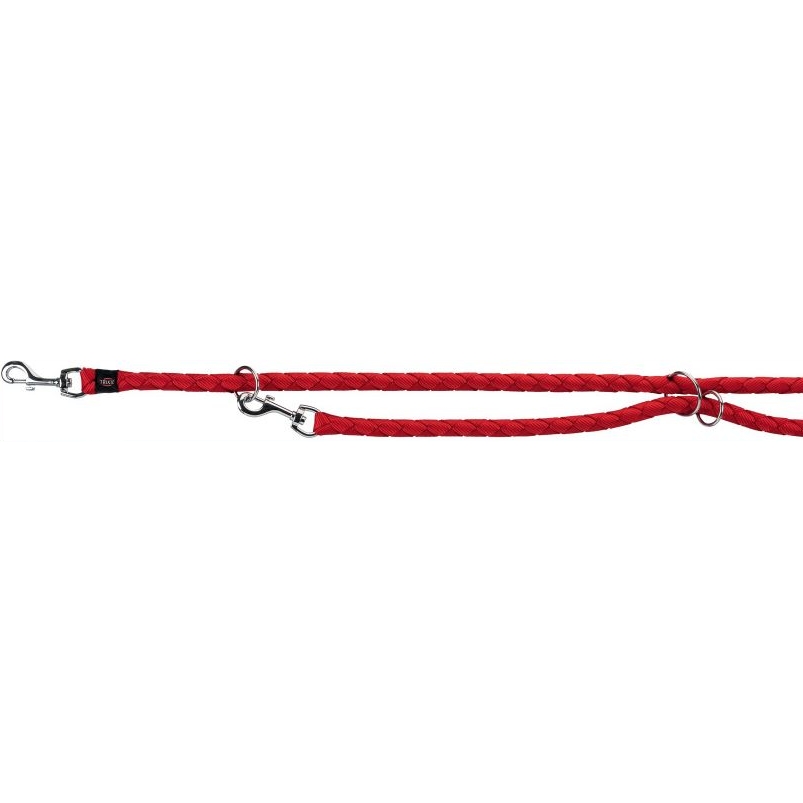 

Поводок-перестежка для собак Cavo Adjustable Leash S–M: 2.00 м/12 мм красная Trixie BGL-TX-2383