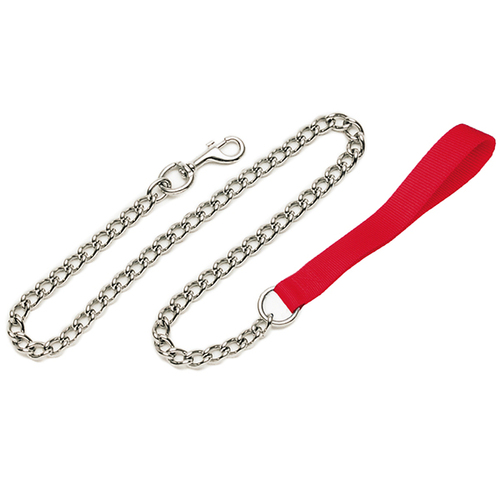 

Поводок-цепочка для собак красный Titan Chain Dog Leash 1.2 м - звено 4 мм Coastal BGL-CS-225
