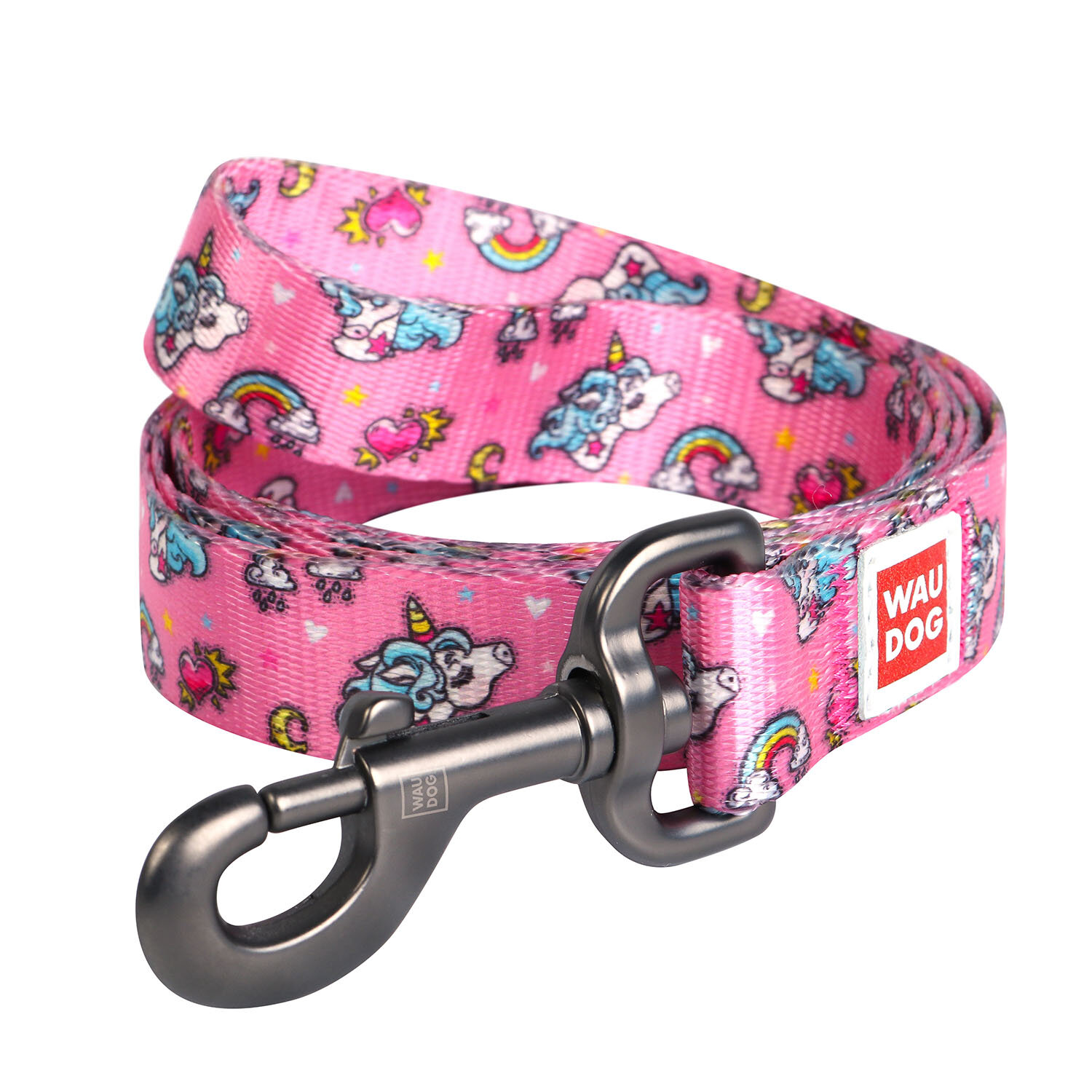 

Поводок для собак с рисунком Единороги Nylon WAUDOG ш. 25 мм, дл. 122 см WAUDOG BGL-WD-2097