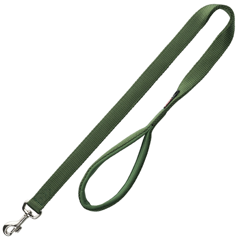 

Поводок для собак оливковый Premium Leash 1.00 м/20 мм Trixie BGL-TX-1188