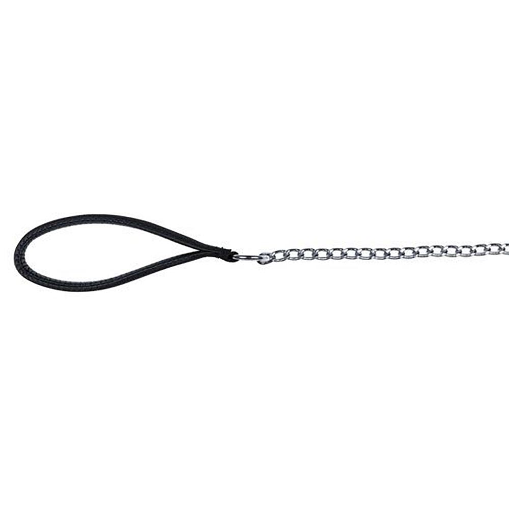 

Поводок-цепь для собак Chain Leash with Nylon Hand Loop 1 м / 4 мм Trixie BGL-TX-2360