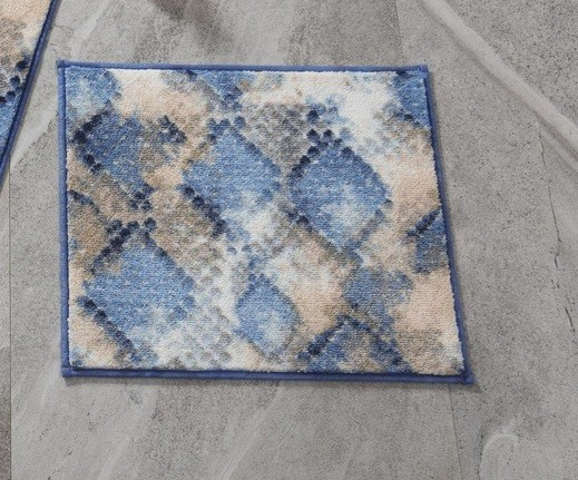 

Коврик для ванной Confetti Snakeskin Mavi 50x57 110083669