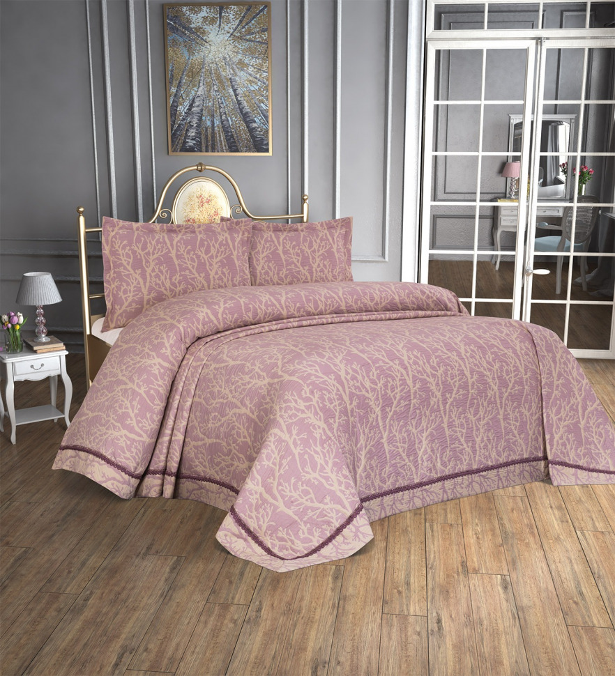 

Покрывало с наволочками Tropik Home Pandora Bamboo Lila 1228-6 240x260 02003367