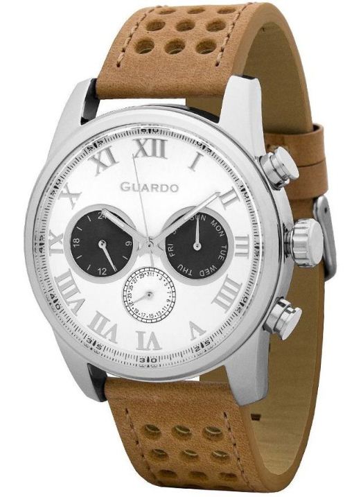 

Мужские наручные часы Guardo P11679 SWBr