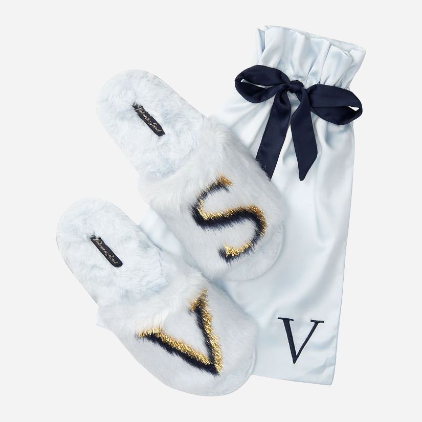 

Домашние тапочки Victoria's Secret 559965807 38-39 Голубые