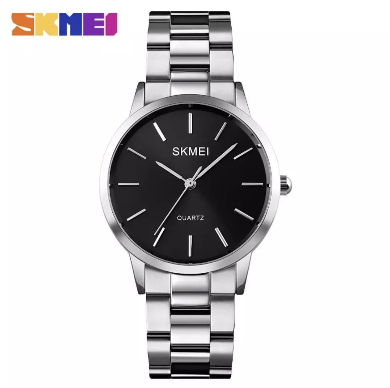 

Женские часы Skmei 1694 black черный циферблат