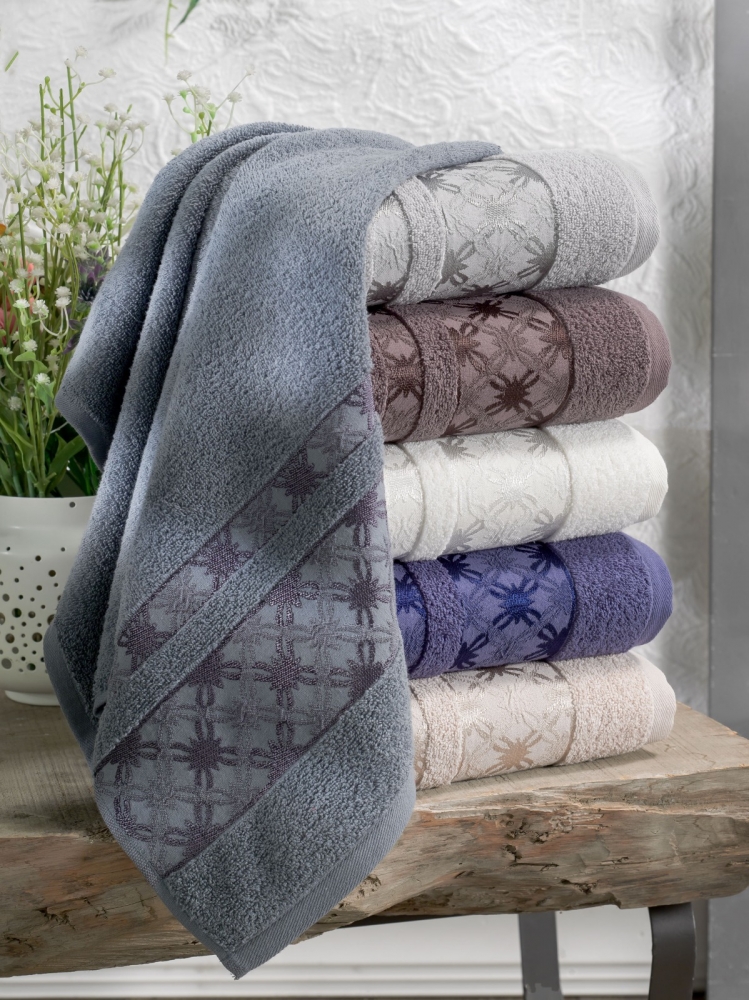 

Набор полотенец для лица Philippus 2 Dolphins Classic Cotton 50*90 см махровые банные 6 шт арт.2506_e697_greta