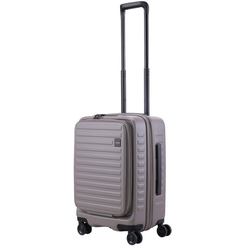 

Чемодан пластиковый маленький Lojel CUBO Lj-CF1627-1S_GR Серый