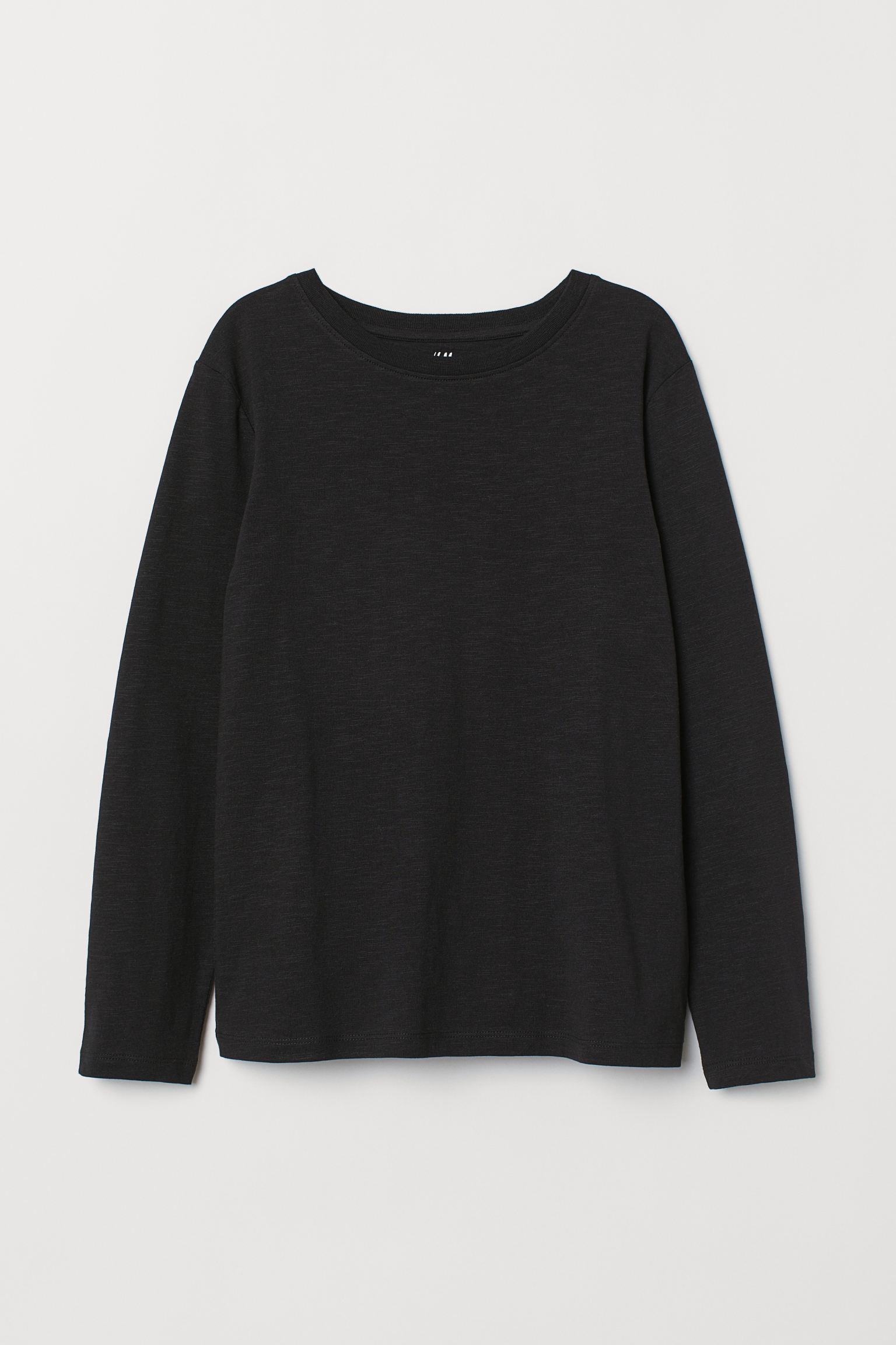 

Лонгслив H&M 170см черный 1012733344