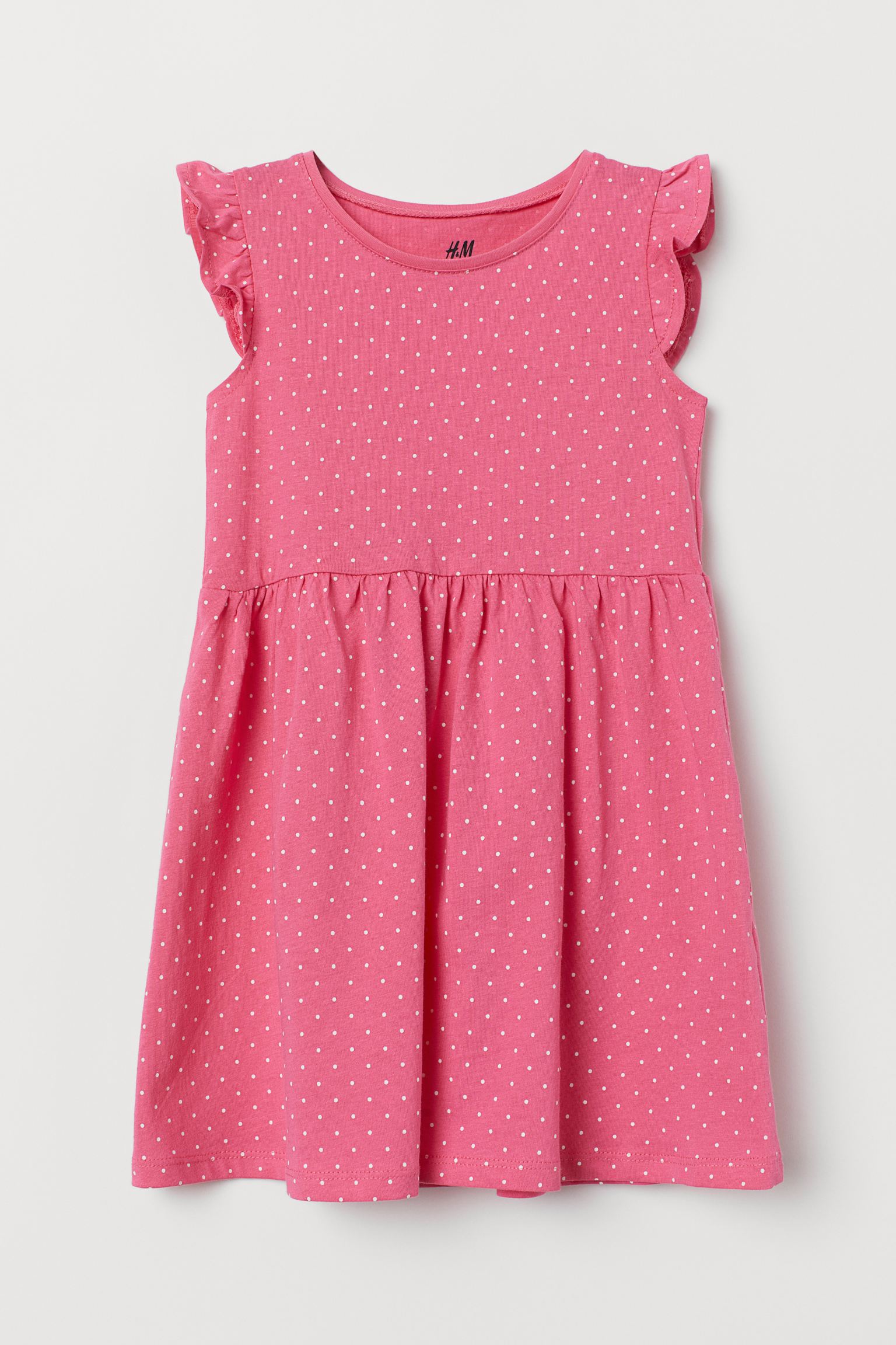 

Платье H&M 134 140см розовый горох 17026201979