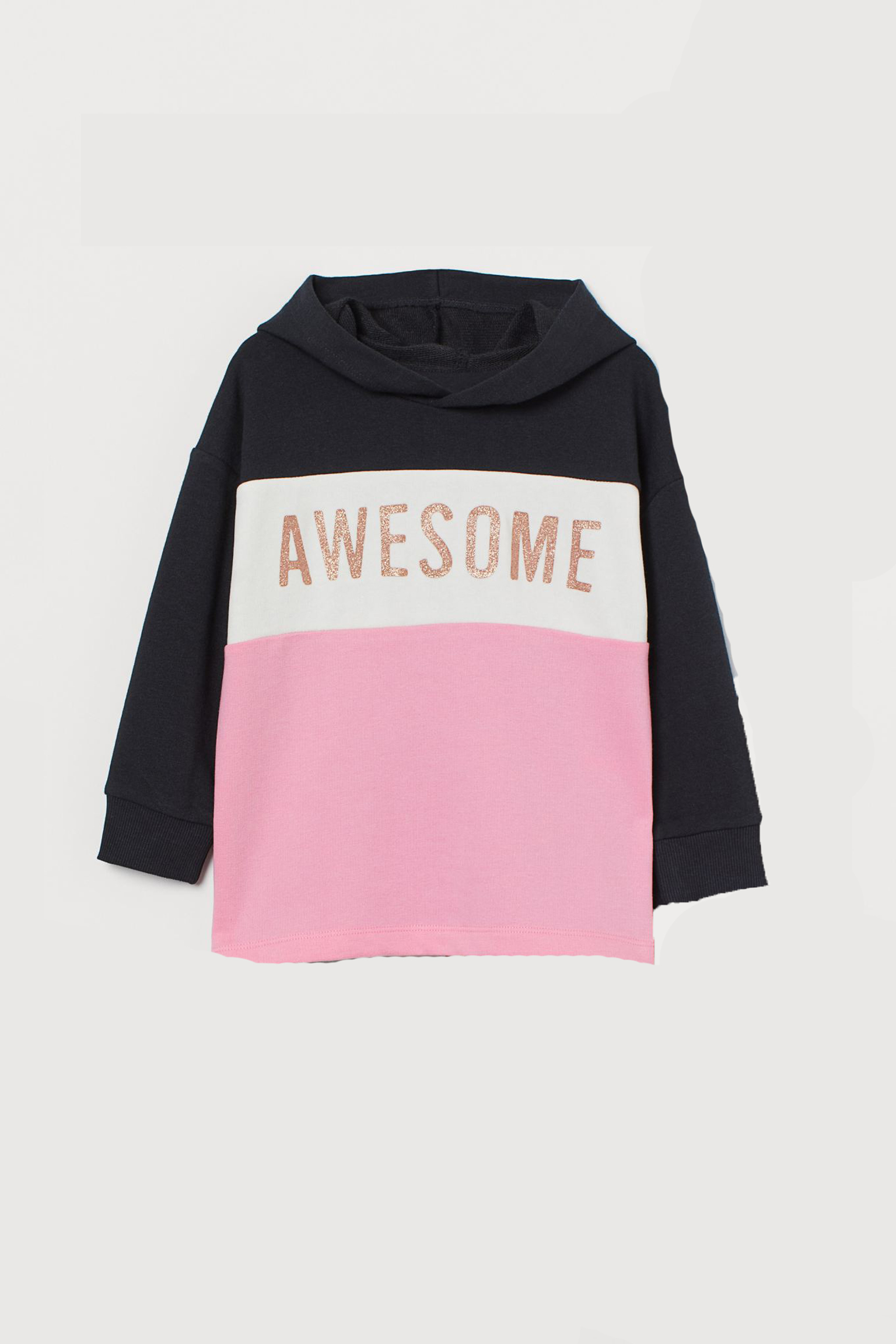 

Худи H&M 122см черный принт 1012875754