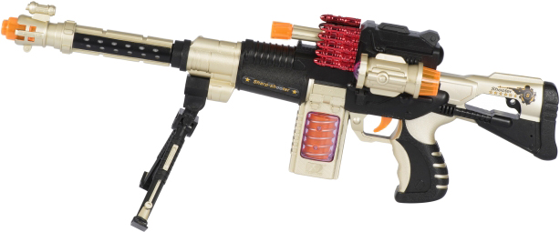 

Игрушечная винтовка Same Toy Sharp Shooter снайперская на подставке со световыми и звуковыми эффектами (DF-14218BUt) (2340000003846)