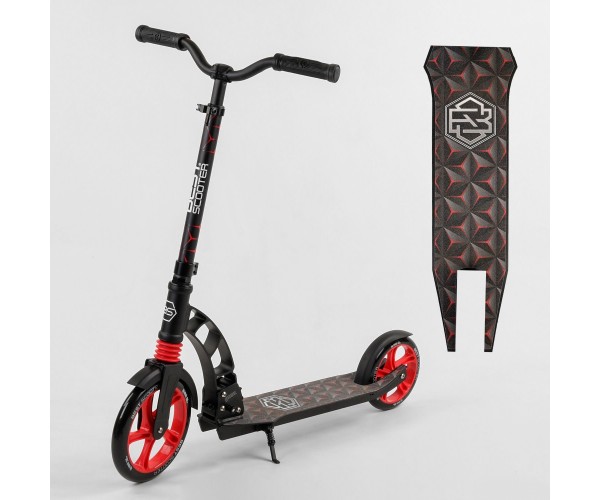 

Самокат двухколесный Best Scooter, колесо 230 мм, 1 амортизатор, 61711, Красный