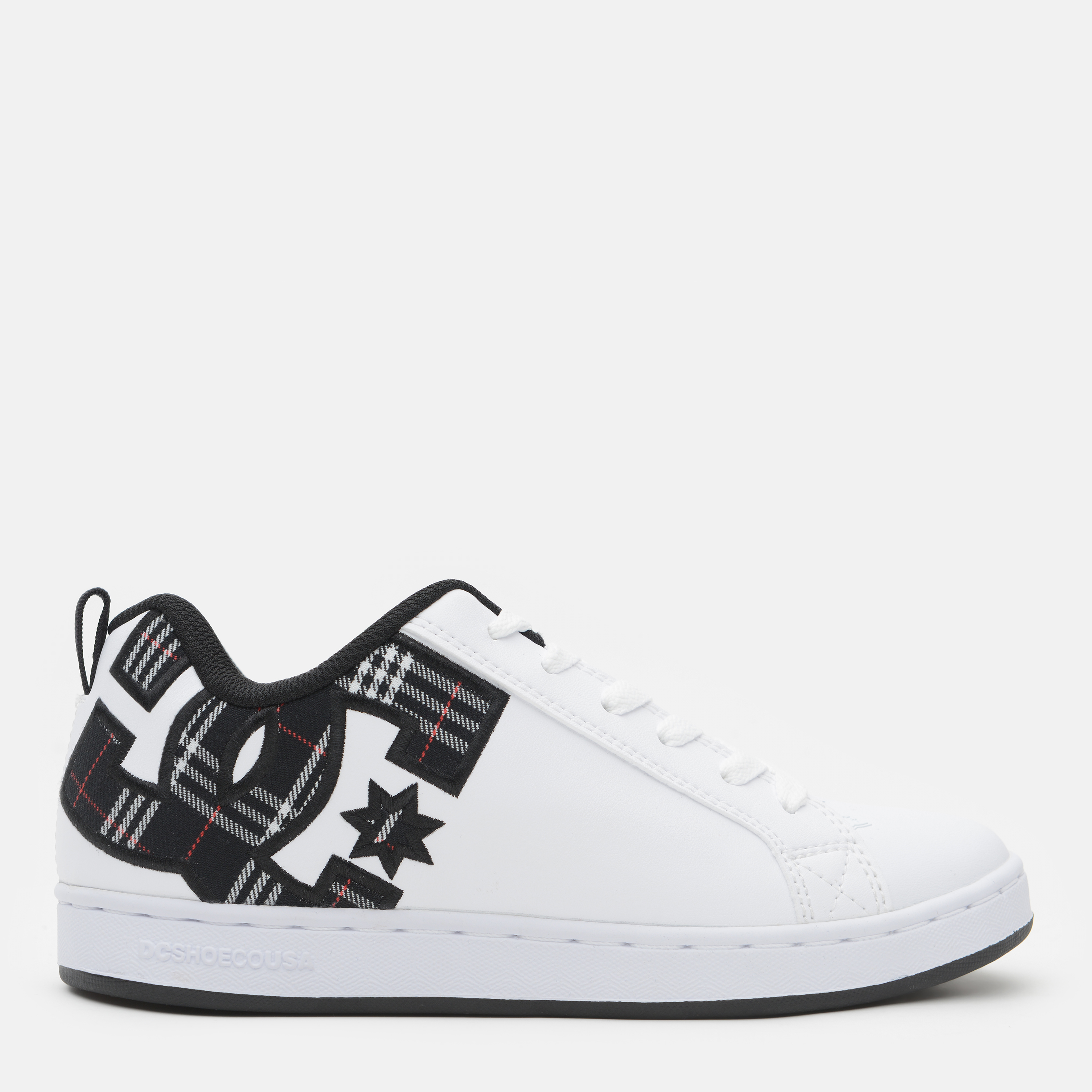 

Кеды DC Court Graffik J 300678 42.5 (10.5) 27.5 см WHITE/PLAID/BLACK