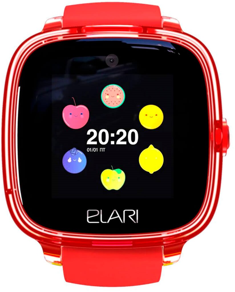 

Дитячий смарт-годинник з GPS-трекером Elari KidPhone Fresh Red (KP-F/Red)
