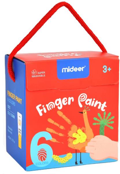 

Детские пальчиковые краски MiDeer 6 цветов (MD4165)