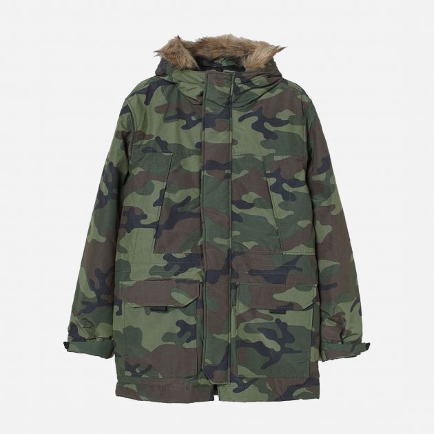 

Парка H&M 60931508  Хаки, Парка H&M 60931508 S Хаки