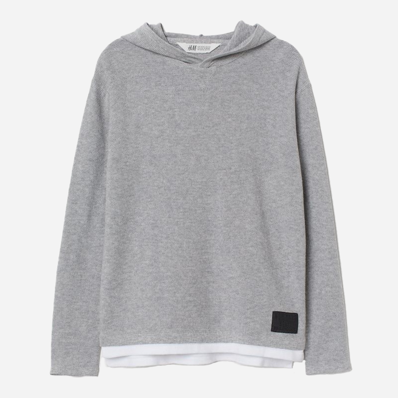 

Худи H&M 060749095 146-152 см Серое