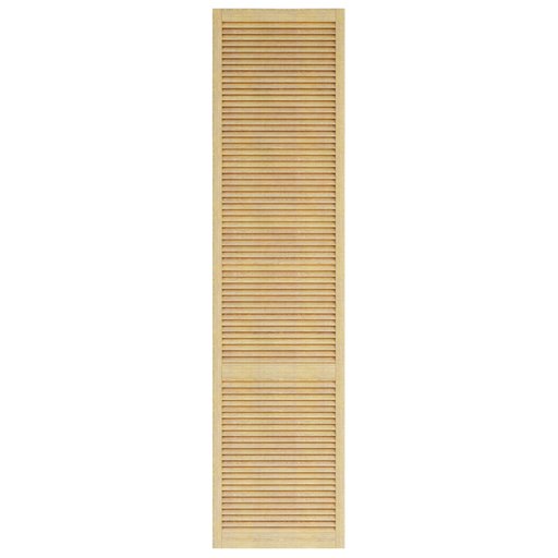 

Дверцы жалюзийные WoodTechniс 2422х594 мм сосновые