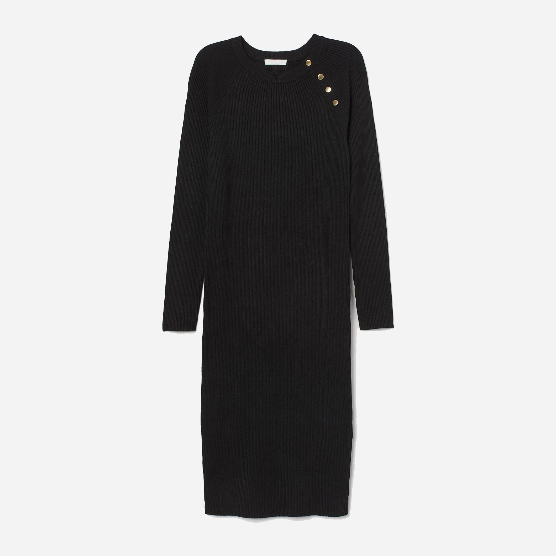 

Платье для беременных H&M 2803-6537500 L Черное