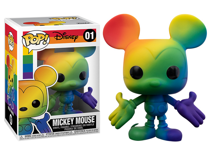 

Игровая фигурка Funko POP! Серии Disney - Микки Маус (Радуга), 9,6 см