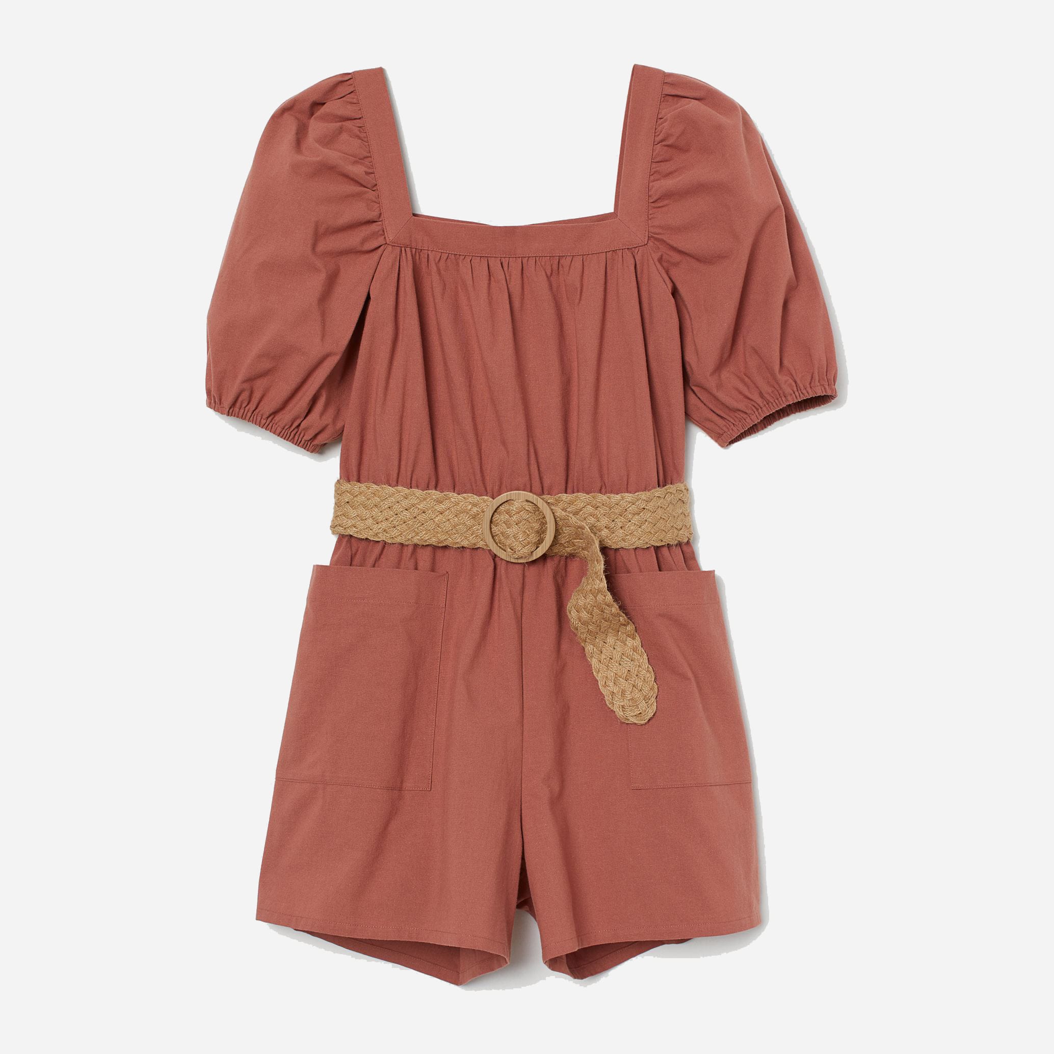 

Комбинезон H&M 807-8760211  Терракотовый, Комбинезон H&M 807-8760211 40 Терракотовый