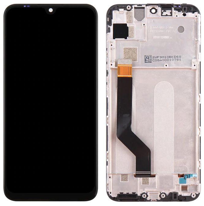 

Дисплей для Xiaomi Mi Play с сенсором и рамкой, черный High copy