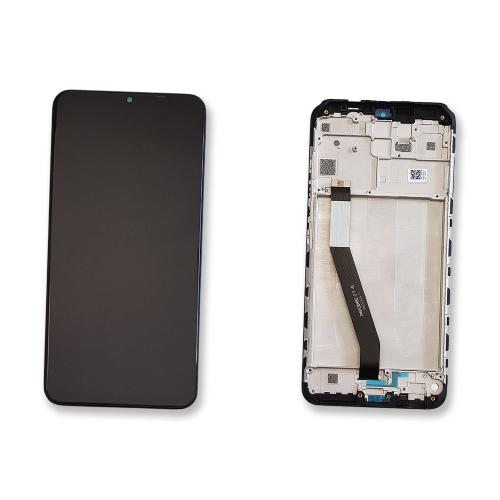 

Дисплей для Xiaomi Redmi 9 с сенсором и рамкой, черный High copy