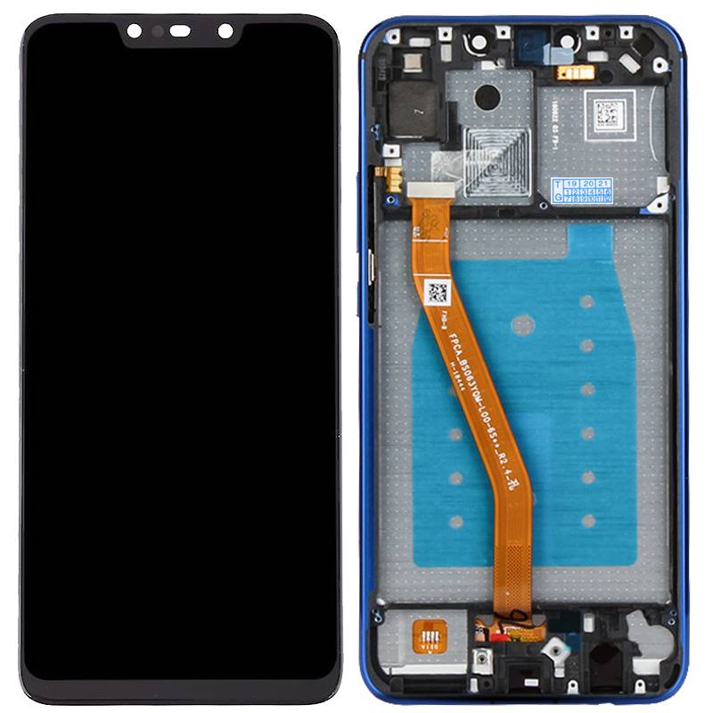 

Дисплей для Huawei P Smart Z с сенсором и рамкой синего цвета High copy