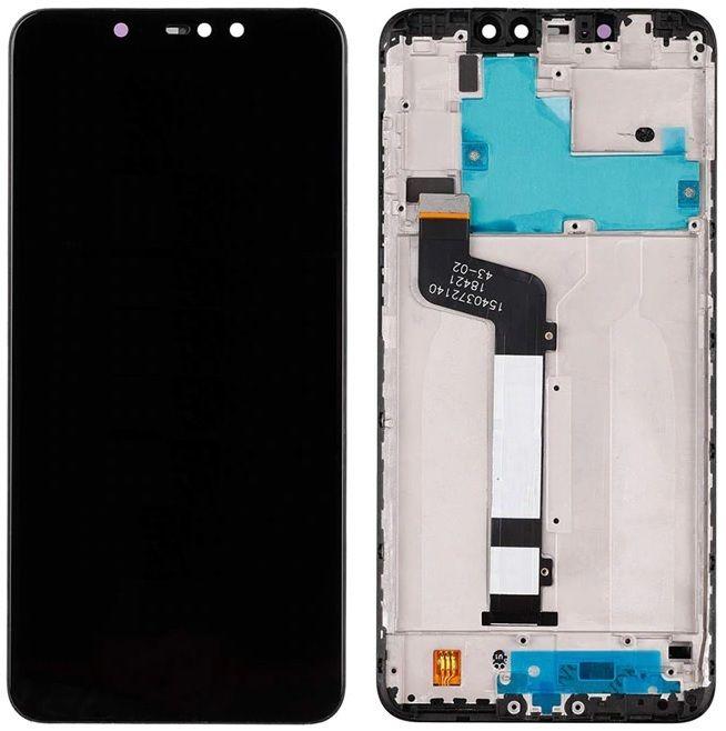 

Дисплей для Xiaomi Redmi Note 6 Pro с сенсором и рамкой, черный High copy