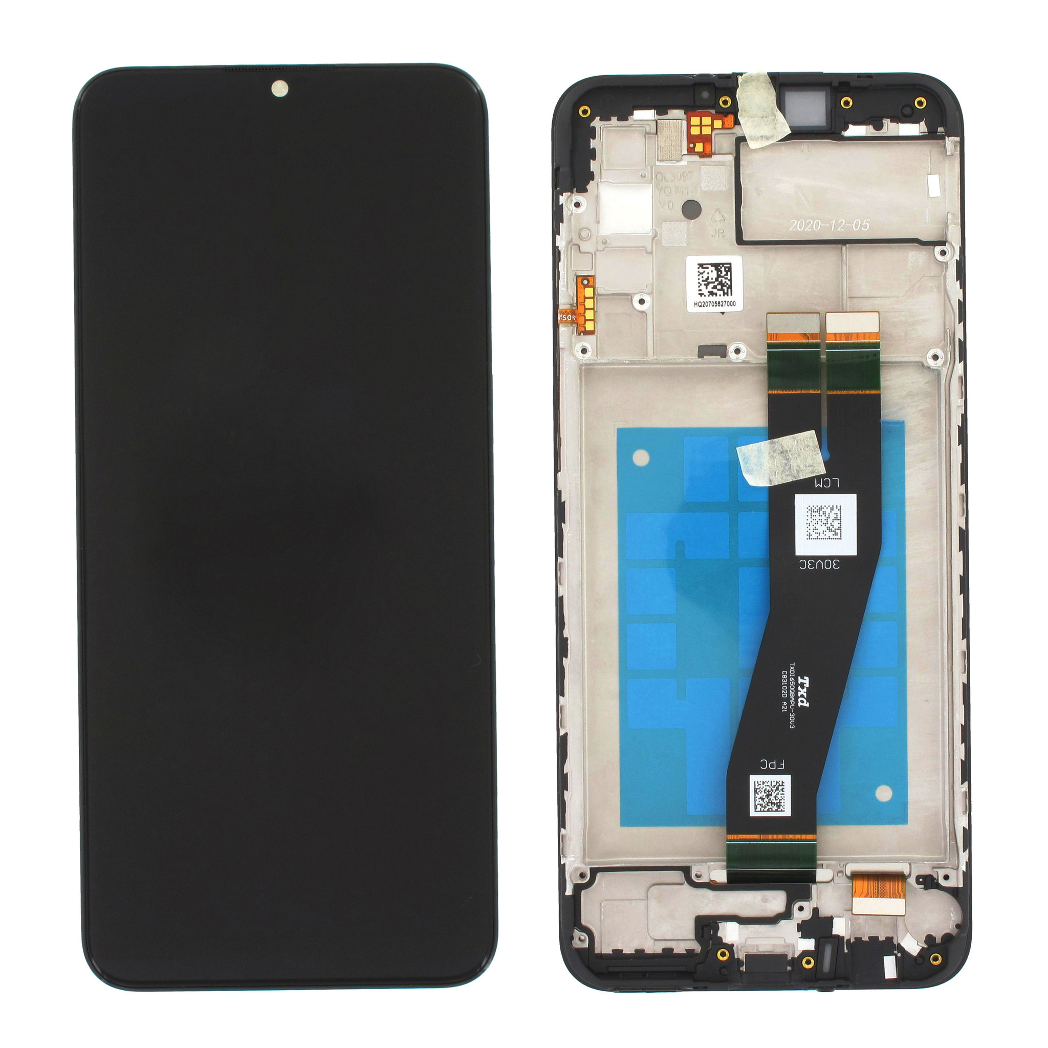 

Дисплей для Samsung А02 2021 A022 Black GH81 20181A с рамкой Service Original