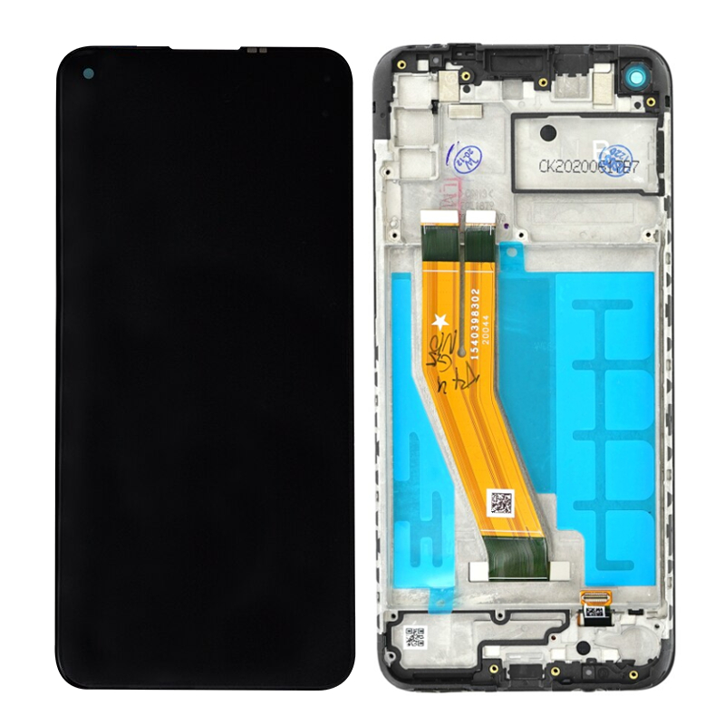 

Дисплей для Samsung M11 2020 M115 Black GH81 18736A с рамкой Service Original