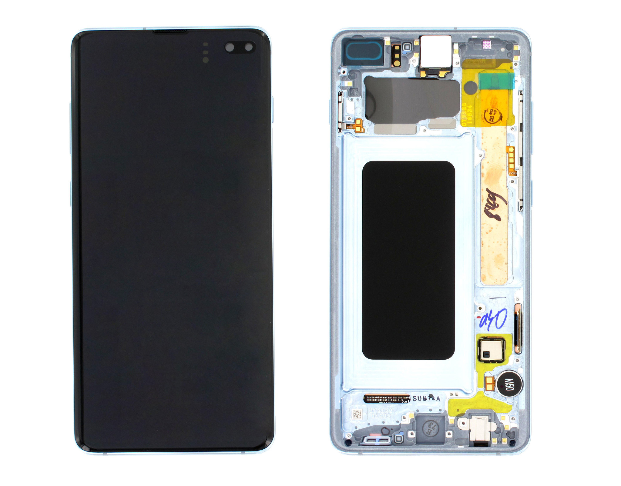 

Дисплей для Samsung S10+ G975 Blue GH82 18849C с рамкой Service Original