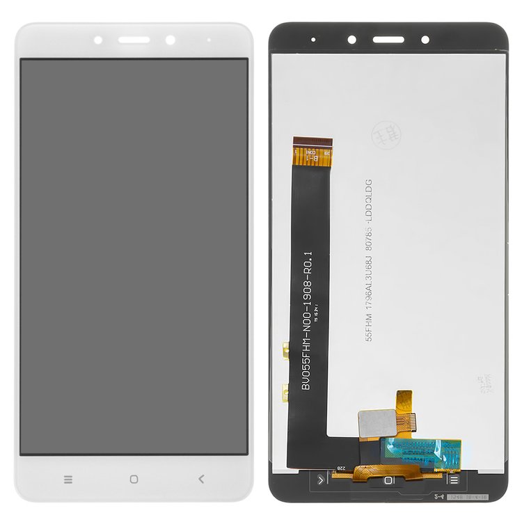 

Дисплей для Xiaomi Redmi Note 4 с сенсором, белый High copy