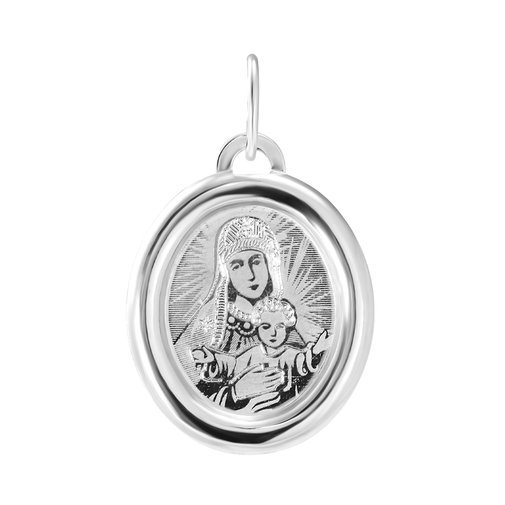 

Серебряная ладанка Божия Матерь 000140682