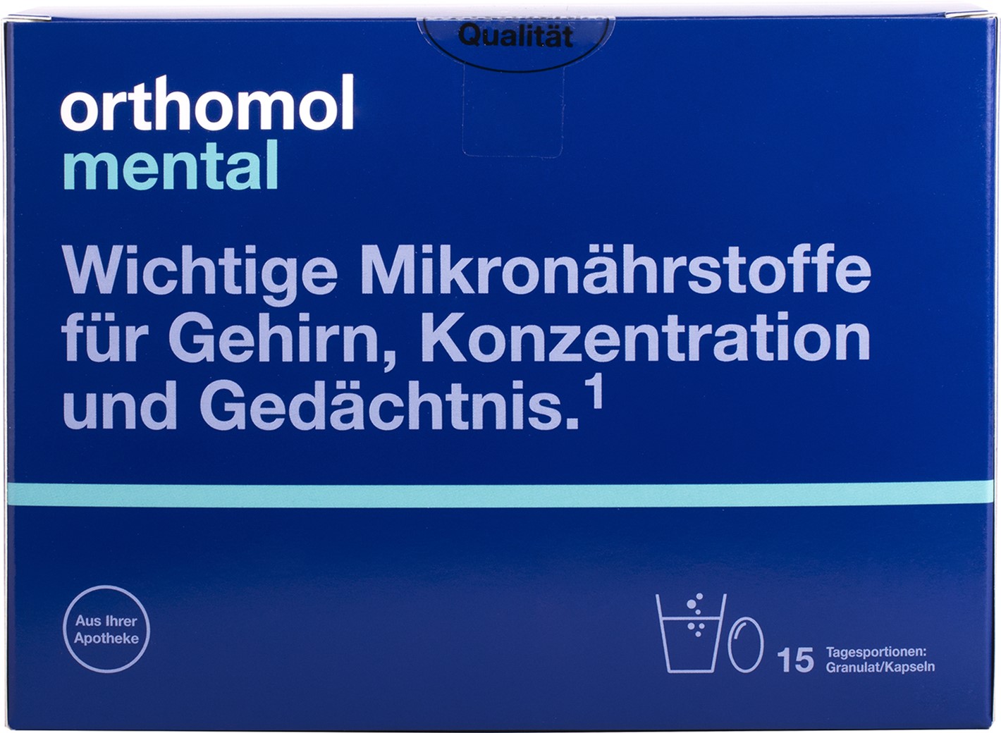 

Витамины и минералы Orthomol Mental (обмен веществ и умственная деятельность) 15 дней (10551706)