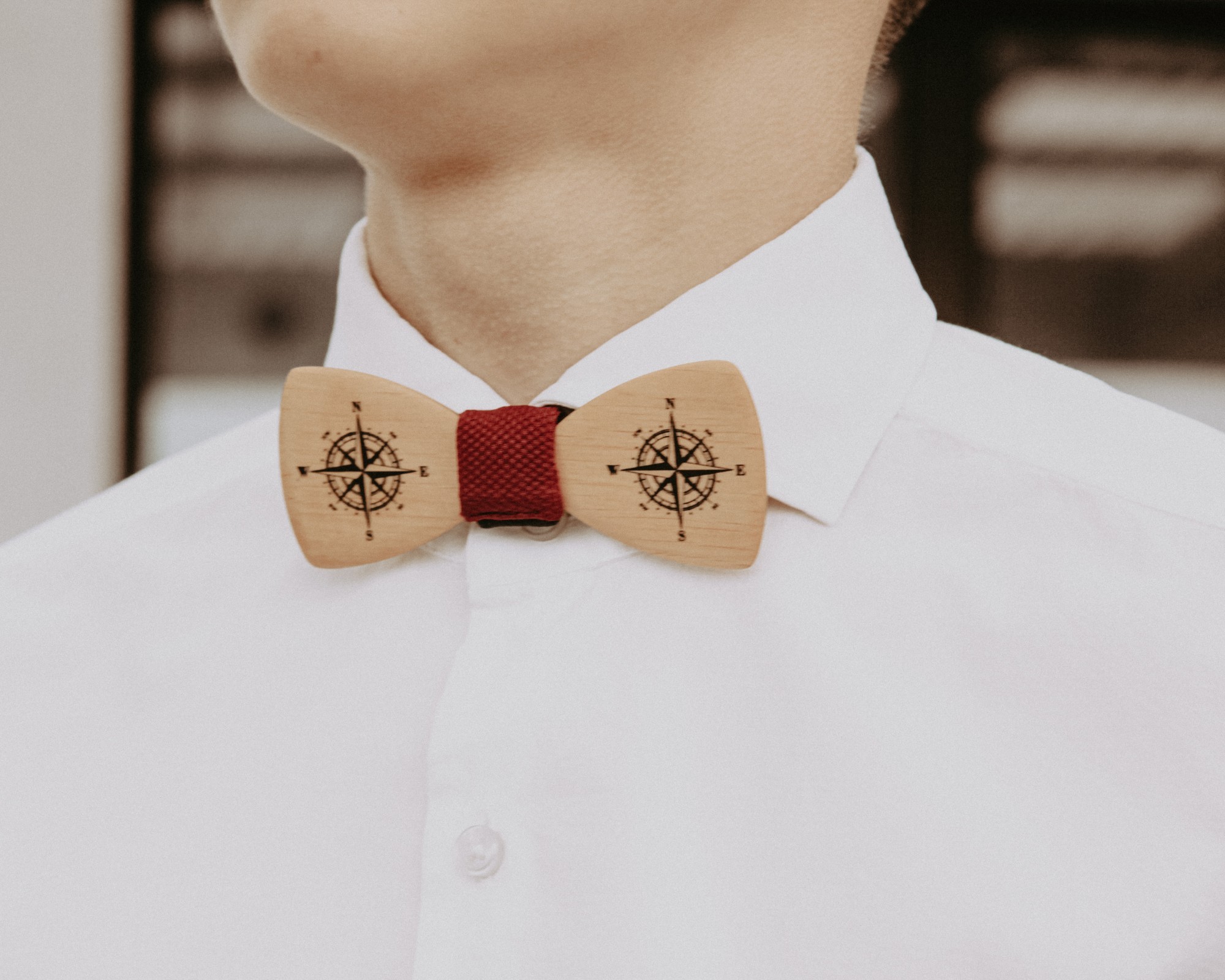 

Галстук-бабочка из натурального дерева HandMade 023