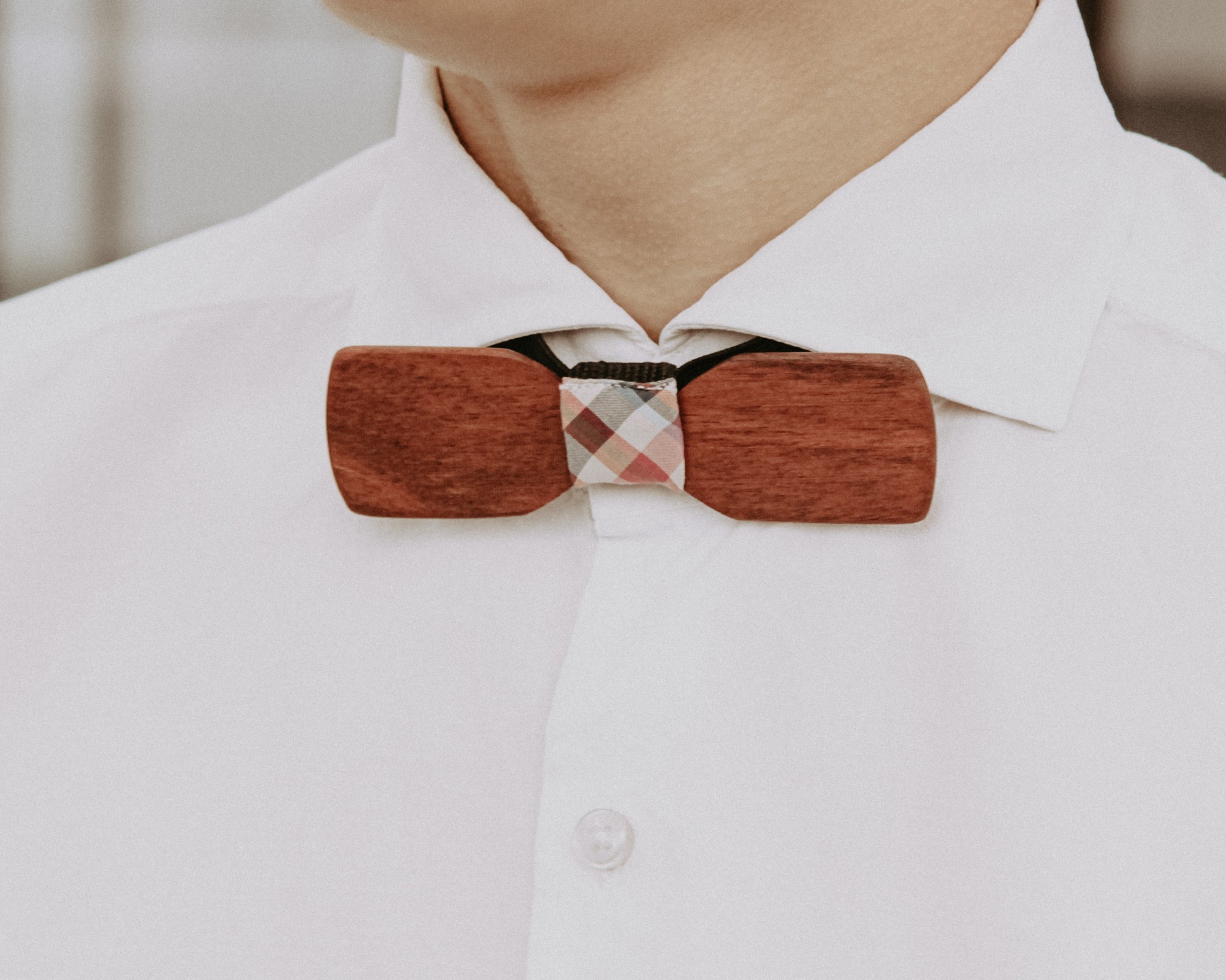 

Галстук-бабочка из натурального дерева HandMade 018