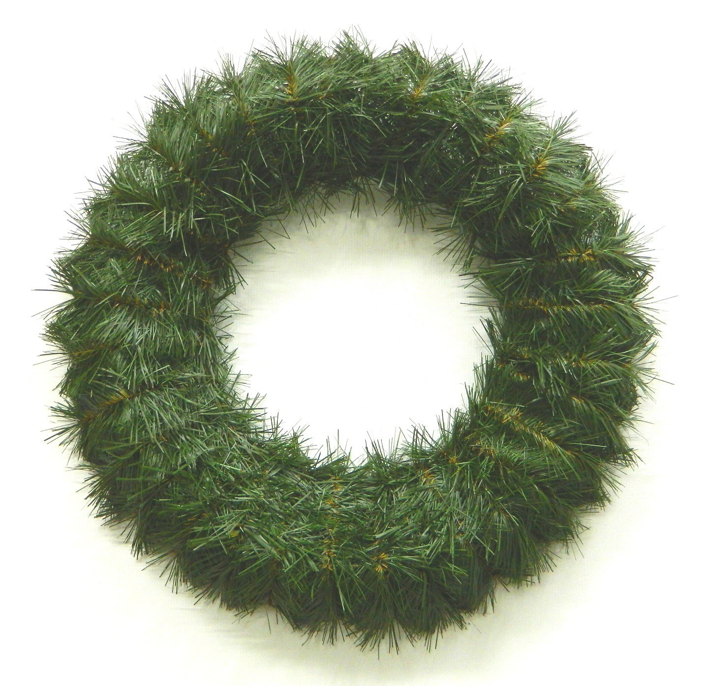 Венок основа искусственная хвоя 57 см Евро зеленая – низкие цены ...