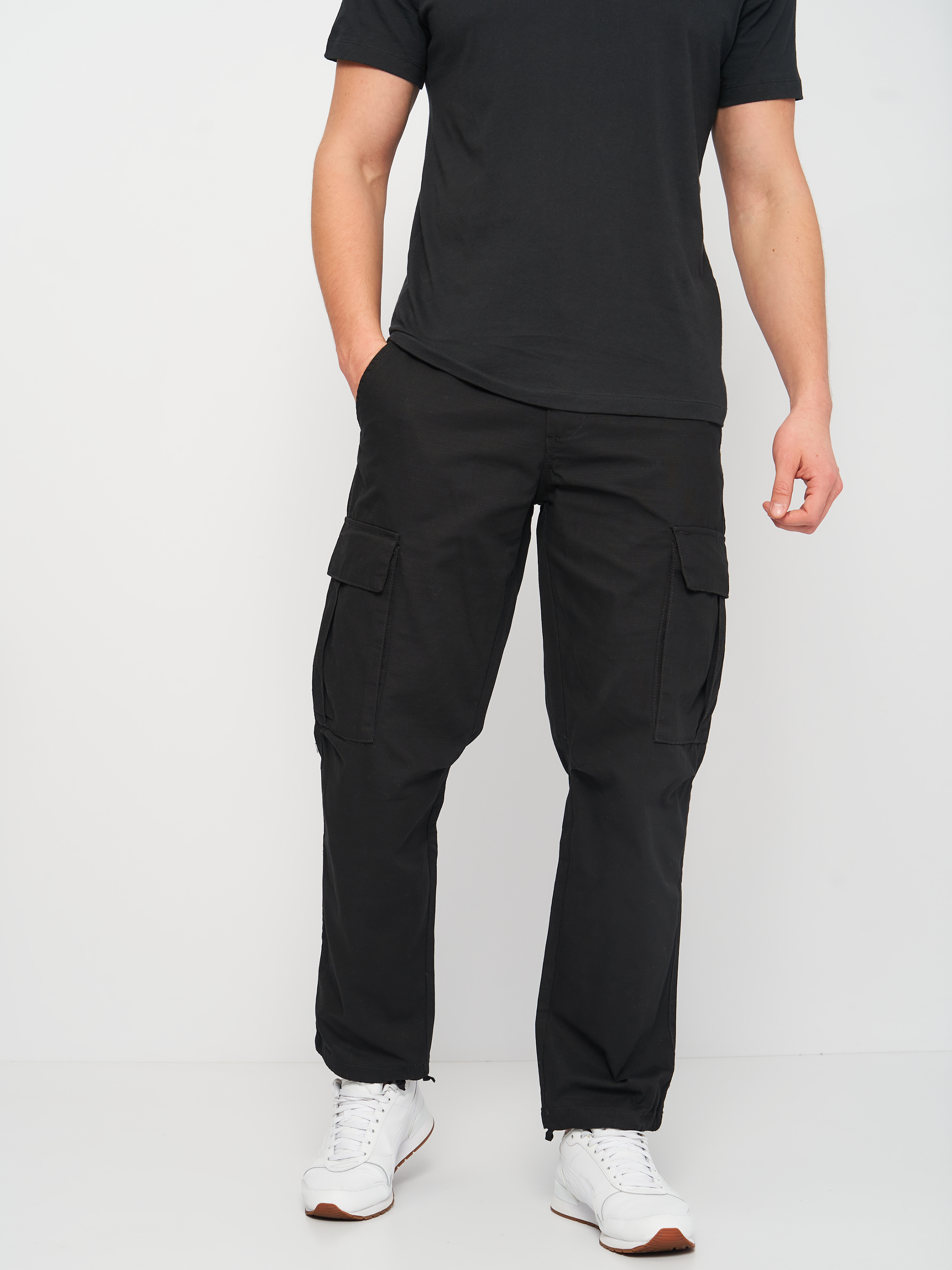 

Брюки Pull & Bear 9671/926/800  Черные, Брюки Pull & Bear 9671/926/800 42 Черные