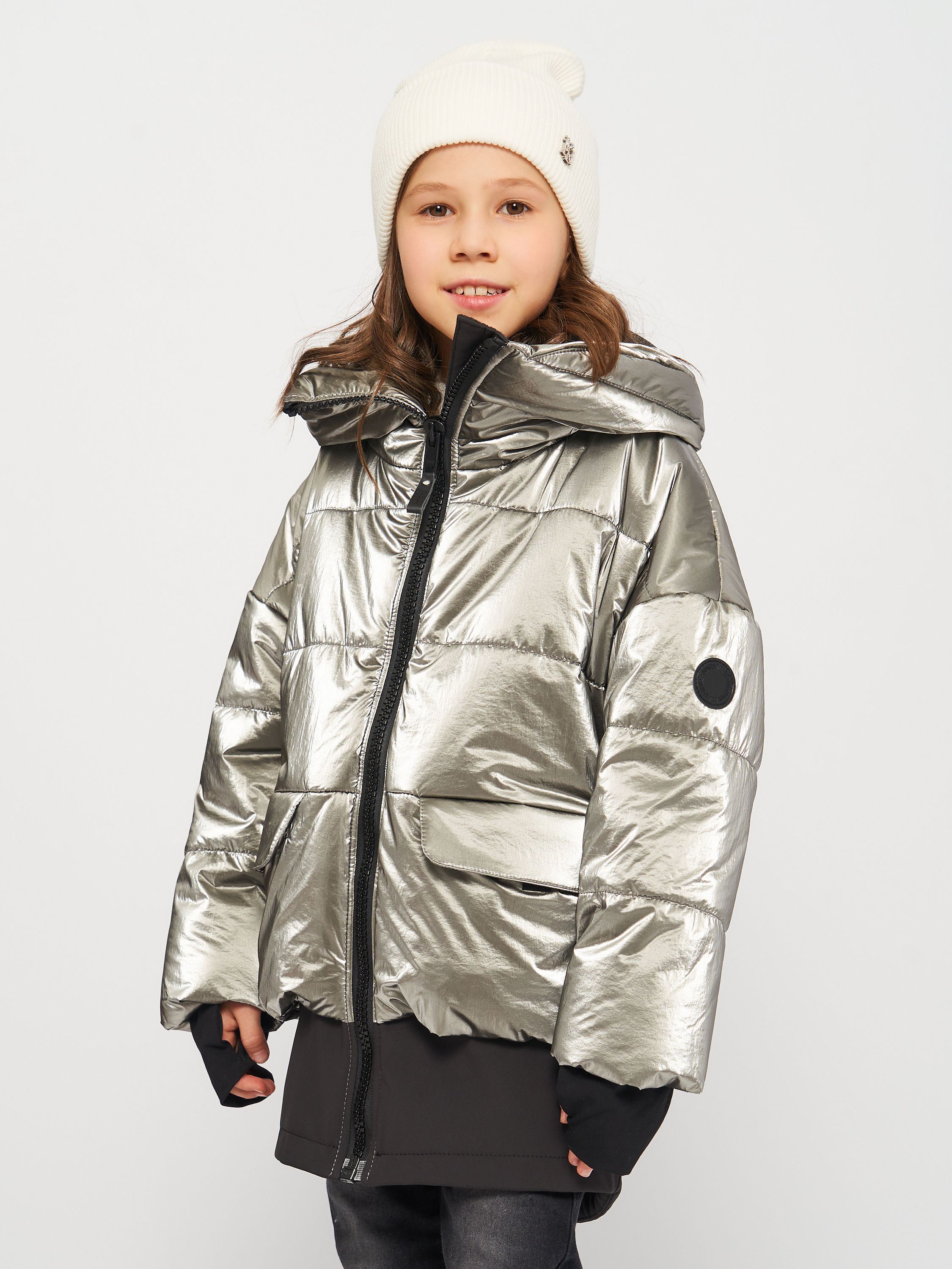 Акція на Дитяча зимова куртка для дівчинки Lenne Poppy 21360-1444 128 см від Rozetka