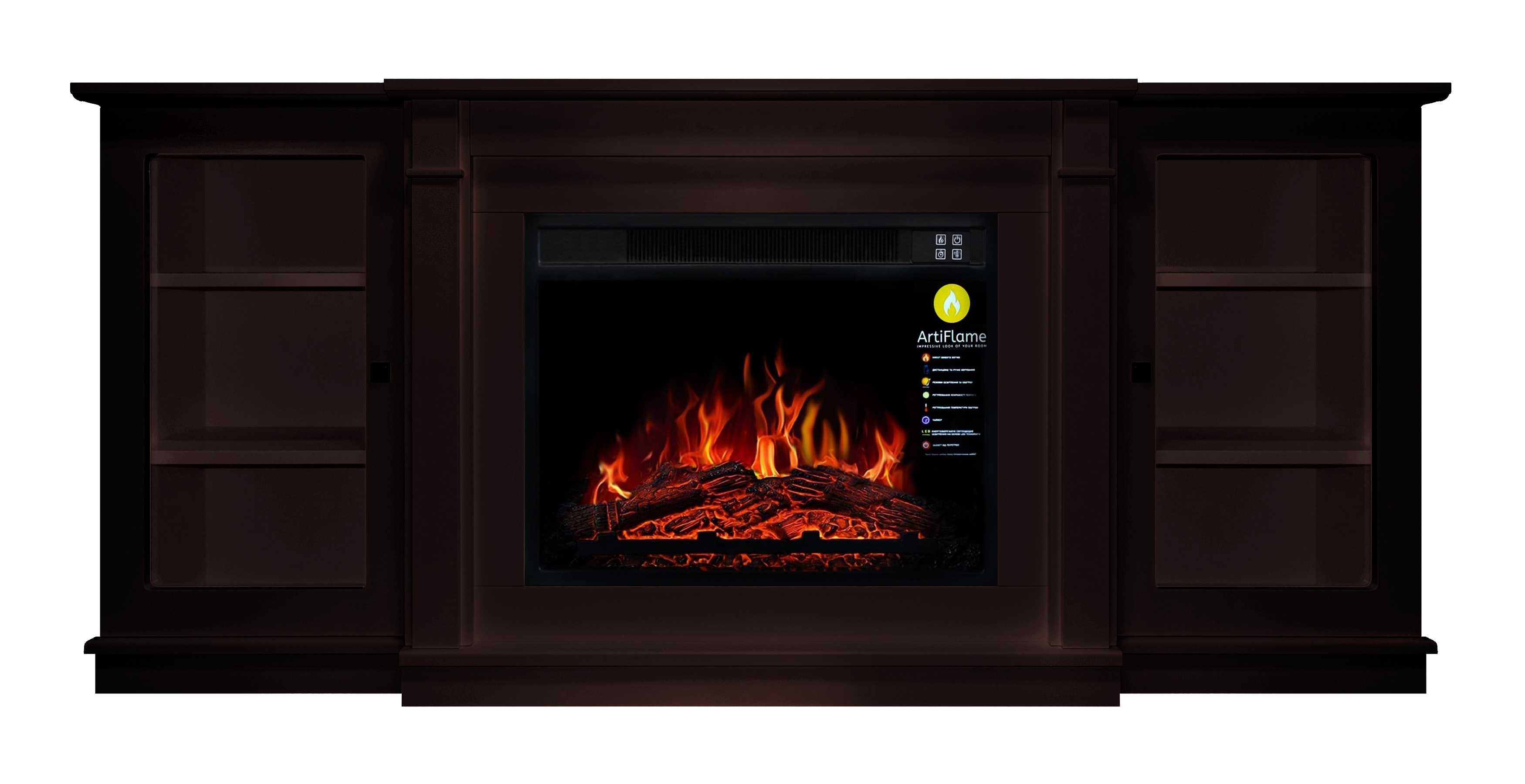

Электрокамин с порталом ArtiFlame VERMONT AF23S ВЕНГЕ (со звуком)