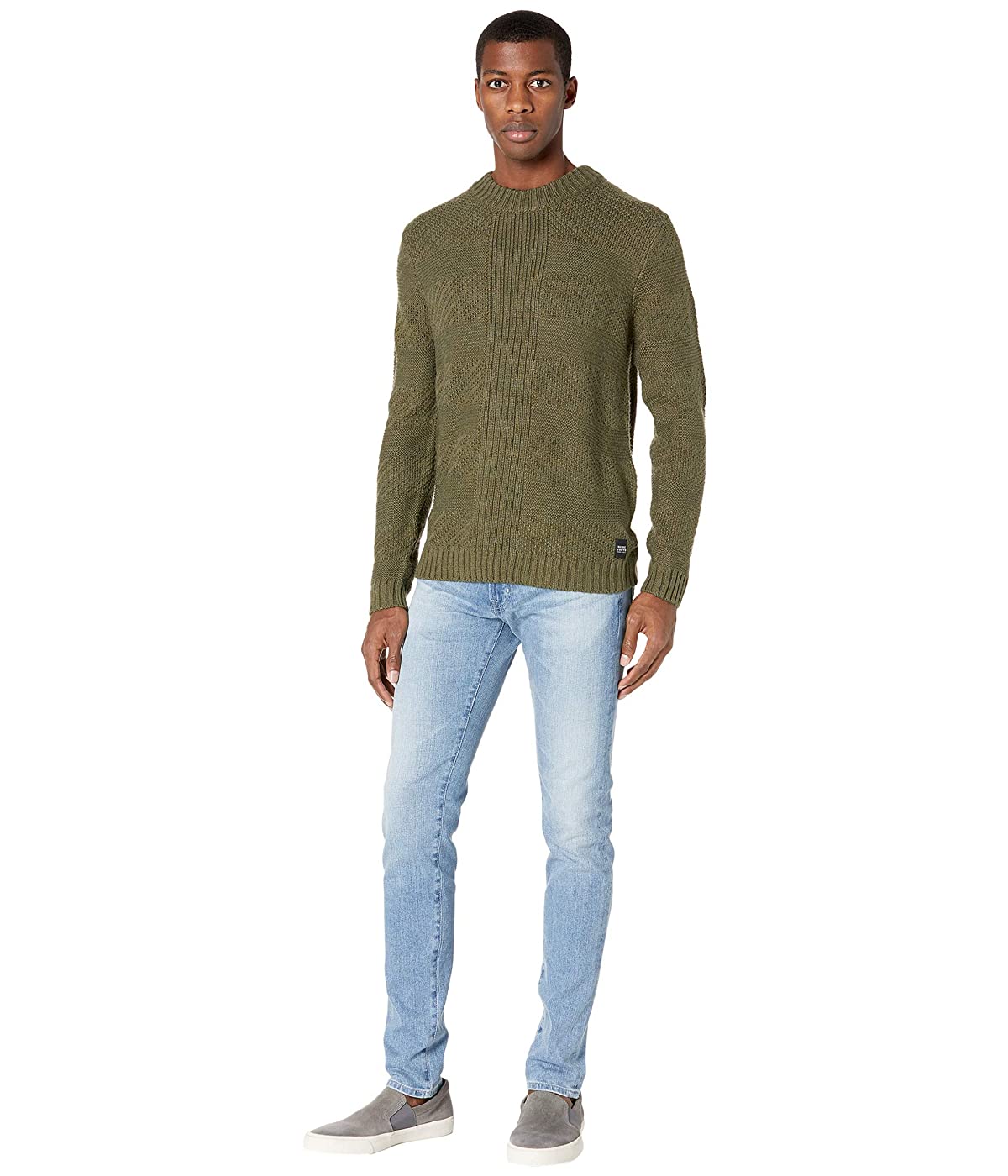 

Свитер NATIVE YOUTH Kory Knitted Raised Striped Jumper Khaki,  (46, Свитер NATIVE YOUTH Kory Knitted Raised Striped Jumper Khaki, M (46)