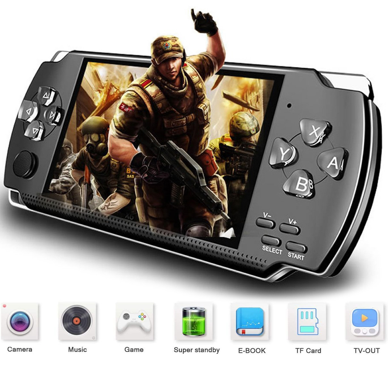 

Портативная игровая приставка консоль PSP Х6 экран 4,2″ (JHGJHG5678765)